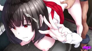 HENTAI PROS - Hot Babe Finds A Horny Masculine Man To Fuck Her Non-Stop And Cum All Over Her Body