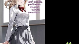 PREVIEW - The student president makes you Beg to Worship her Pungent Feet- PART 1