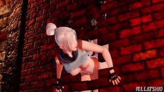 Valorant Jett Stuck and Fucked Raw by Stepbrother