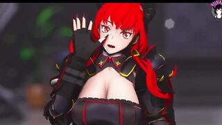 Vindicare - Sexy Warrior Girl Dance With Nude Pussy
