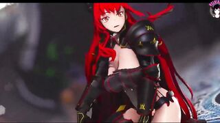 Vindicare - Sexy Warrior Girl Dance With Nude Pussy