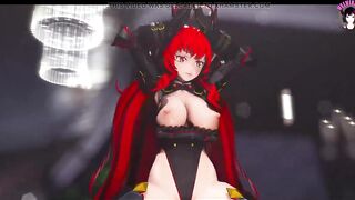 Vindicare - Sexy Warrior Girl Dance With Nude Pussy