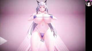 Shinano Huge Tits Cat Girl Dancing + Ready To Fuck