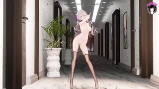 Tara - Girl In Sexy Chinese Dress Dancing + Sex Multiple Poses (3D HENTAI)