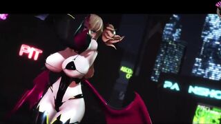 Huge Tits Sexy Demon Dancing (3D HENTAI)