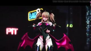 Huge Tits Sexy Demon Dancing (3D HENTAI)