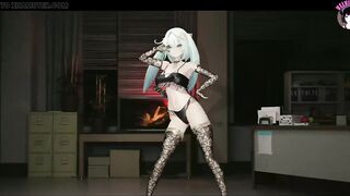 Very Hot Teen In Sexy Lingerie Dancing (3D HENTAI)