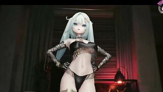 Very Hot Teen In Sexy Lingerie Dancing (3D HENTAI)