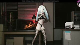 Very Hot Teen In Sexy Lingerie Dancing (3D HENTAI)