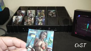 Sexy Anime and hentai Card Box Opening. Goddess Story TCG Collector Cards