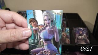 Sexy Anime and hentai Card Box Opening. Goddess Story TCG Collector Cards