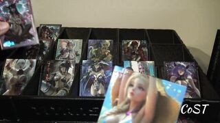 Sexy Anime and hentai Card Box Opening. Goddess Story TCG Collector Cards