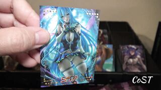 Sexy Anime and hentai Card Box Opening. Goddess Story TCG Collector Cards