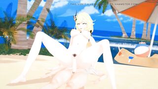 Honkai 3rd Firefly Ellie sex Kiana Elysia - user821185 - Blonde Hair Color Edit Smixix