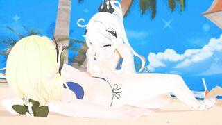 Honkai 3rd Firefly Ellie sex Kiana Elysia - user821185 - Blonde Hair Color Edit Smixix