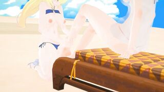 Honkai 3rd Firefly Ellie sex Kiana Elysia - user821185 - Blonde Hair Color Edit Smixix