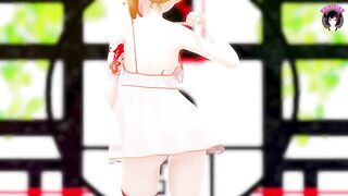 Yoimiya - Sexy Dance In A Transparent Dress (3D HENTAI)