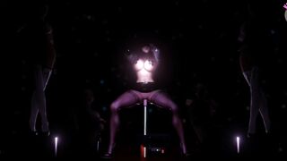 Hot Asian Girl Fucking By Dildo Machine - Multiple Girls (3D HENTAI)