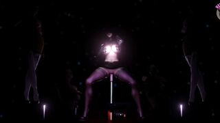 Hot Asian Girl Fucking By Dildo Machine - Multiple Girls (3D HENTAI)