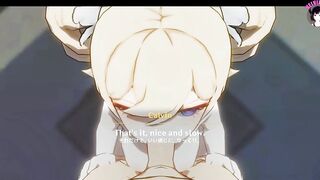 Genshin Impact - Barbara - Your Slave - Sexy Blowjob + Tits Fucking (Part 1) (3D HENTAI)