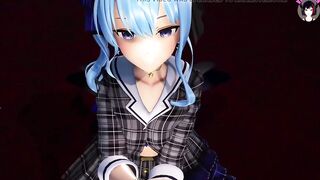 Isei - Horny Dance + Handjob + Sex (No Man Model) (3D HENTAI)