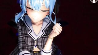 Isei - Horny Dance + Handjob + Sex (No Man Model) (3D HENTAI)