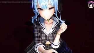 Isei - Horny Dance + Handjob + Sex (No Man Model) (3D HENTAI)