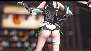 Sex-Android Sexy Dance + Gradual Undressing (3D HENTAI)