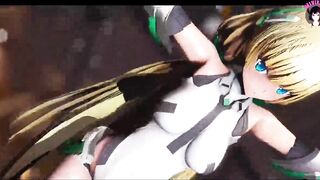 Sex-Android Sexy Dance + Gradual Undressing (3D HENTAI)