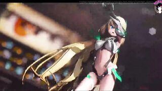 Sex-Android Sexy Dance + Gradual Undressing (3D HENTAI)