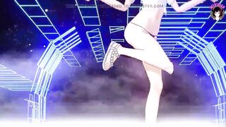 Genshin Impact - Lumine - Cute Dance In Sexy Black Panties + Sex Scenes (3D HENTAI)