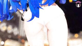 Sexy Teen Elf - Dancing With Cute White Panties + Gradual Undressing (3D HENTAI)
