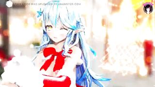 Sexy Teen Elf - Dancing With Cute White Panties + Gradual Undressing (3D HENTAI)