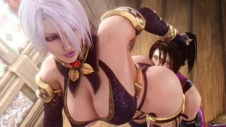 tow beautiful lesbian fuck and lick pussy