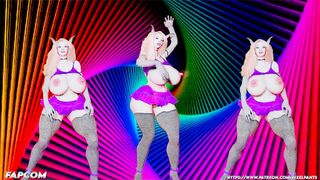 Molly Milkers Dance Tease