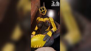 POV Pounding Cythia in Her Synth Pussy