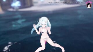Sexy Teen Dancing Full Nude With Sex Toys In Both Hole (3D HENTAI)