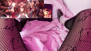 Nerd Kawaii Girl Masturbates to Genshin Impact Hentai♡ (Compilation, Reaction to)