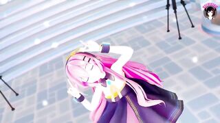Cute Teen Girl Dancing On Camera + Gradual Undressing (3D HENTAI)