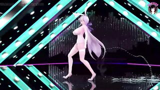 Sexy Thick Bunny Girl Dancing + Sex With Insect (3D HENTAI)