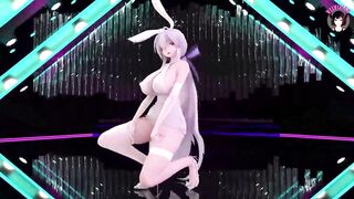 Sexy Thick Bunny Girl Dancing + Sex With Insect (3D HENTAI)