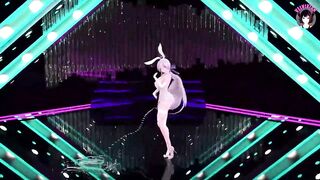 Sexy Thick Bunny Girl Dancing + Sex With Insect (3D HENTAI)