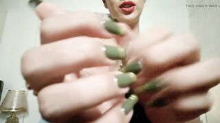 Long Nails Touch you, Long Nails Jerk You Harder !