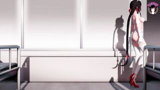 Sexy Nude Nurse Dancing In Hot Stockings (3D HENTAI)