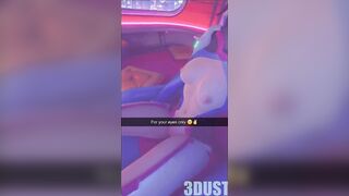 ThreeDust Tasty sweet hot mouth intense pleasure perfect ass craving big cock in her cum thirsty mouth intense pleasure