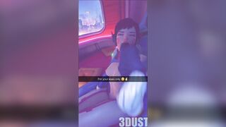 ThreeDust Tasty sweet hot mouth intense pleasure perfect ass craving big cock in her cum thirsty mouth intense pleasure