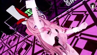 Cute Girl In Bunny Suit - Dancing + Service Sex (3D HENTAI)