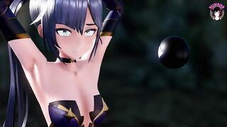Mona and Yukikaze - Sexy Dance + Fucked Hard (3D HENTAI)
