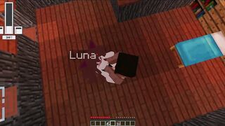 Finding a cute cat-like girl Luna ends up in a hot fucking | Minecraft - Jenny Sex Mod Gameplay