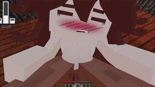 Finding a cute cat-like girl Luna ends up in a hot fucking | Minecraft - Jenny Sex Mod Gameplay